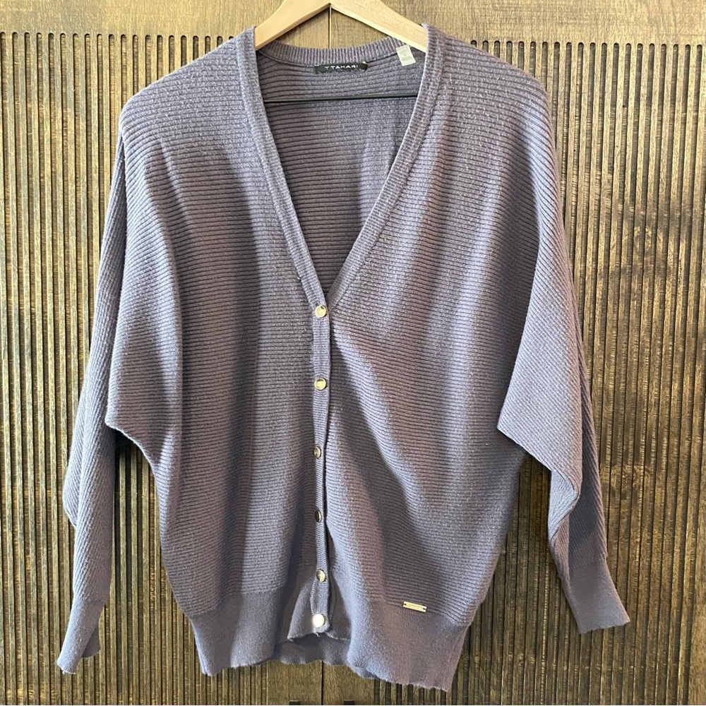 T Tahari Cardigan- small